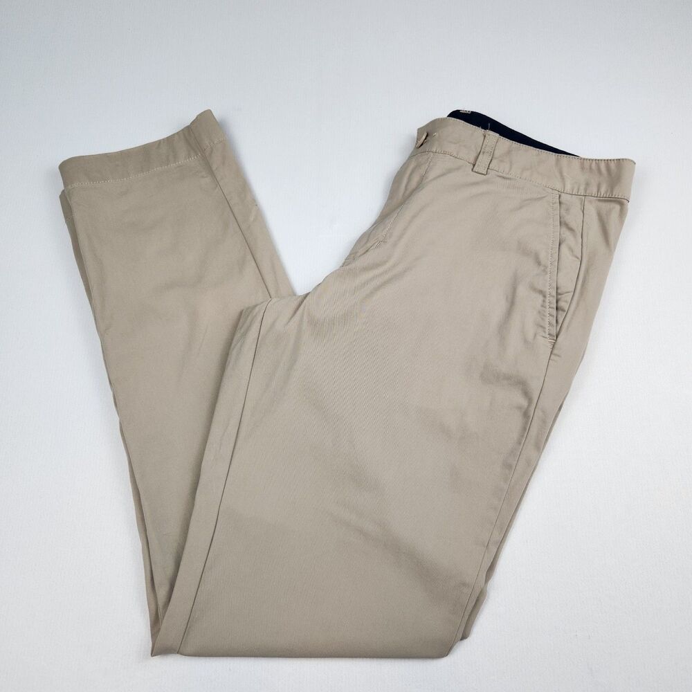 Vineyard Vines Chinos Khaki Mens 33x32 Classic Preppy Cotton Blend Office School
